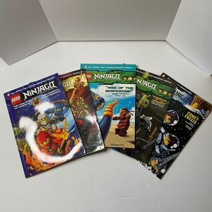 LEGO Ninjago Masters of Spinjitzu Full‎ Color Graphic Novels 5 Book Lot